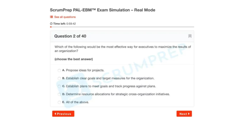 PAL-EBM Exam Simulation 2