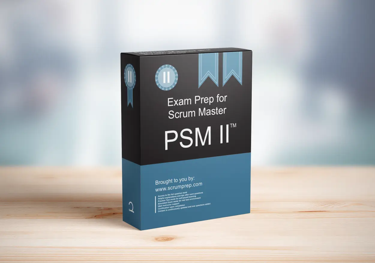 PSM II Practice Tests by ScrumPrep