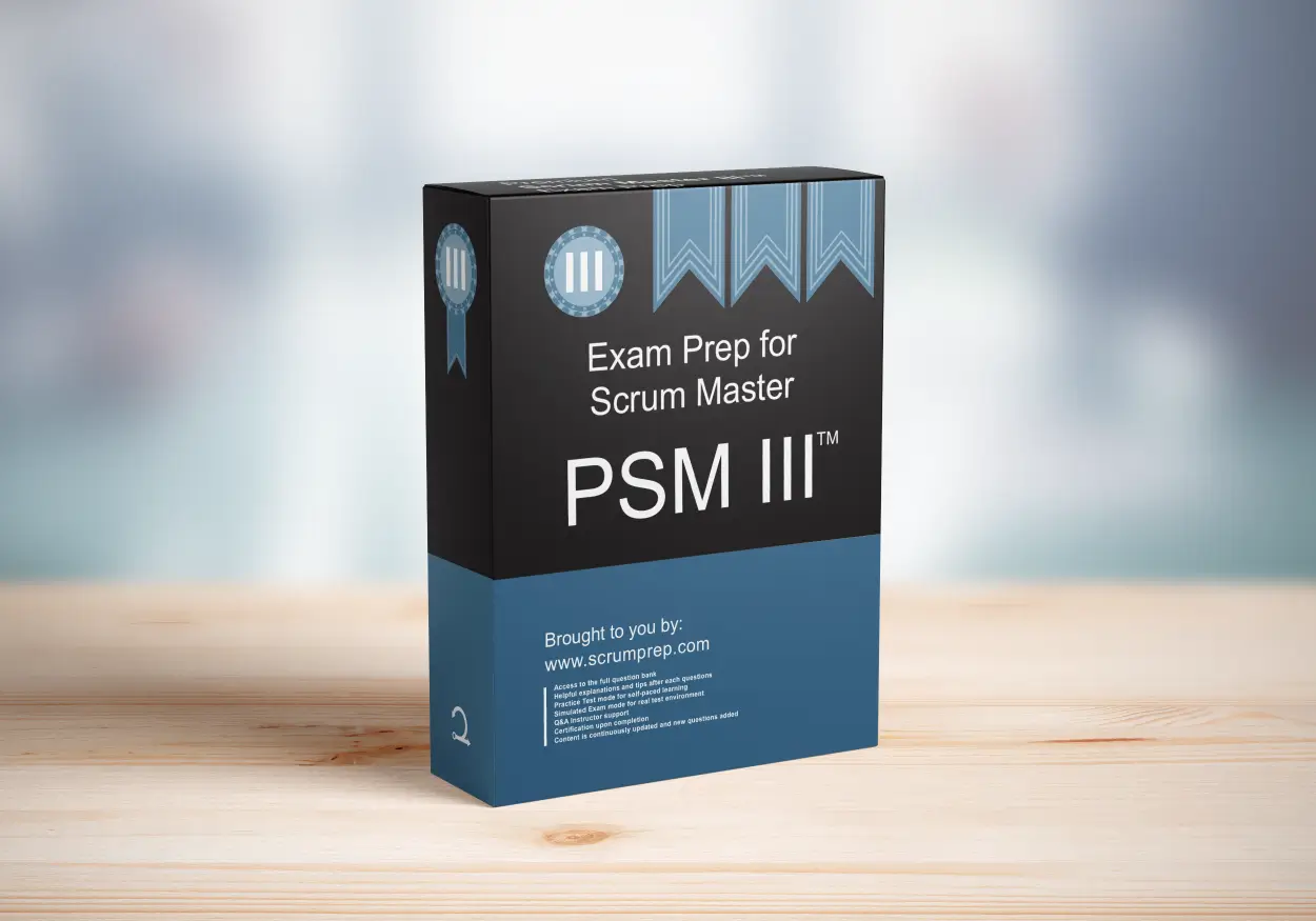 PSM III Practice Tests by ScrumPrep