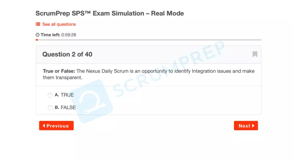SPS Exam Simulation 2